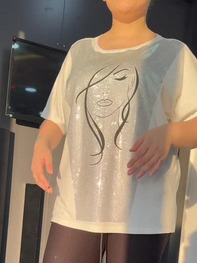 Casual Sequin T-shirt